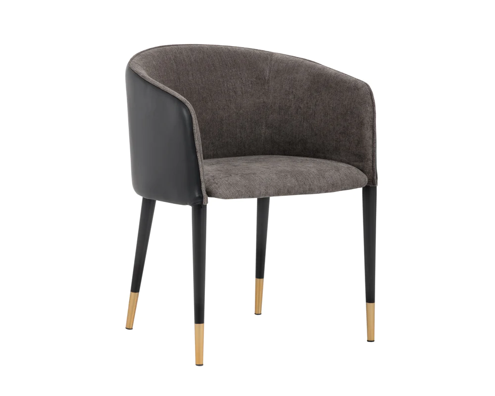 asher dining armchair flint grey / napa taupe (copy)