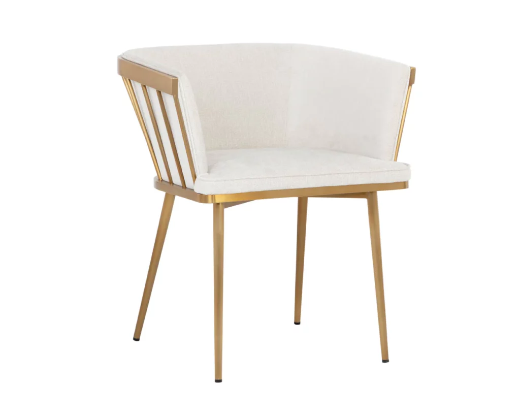 caily dining armchair polo club muslin