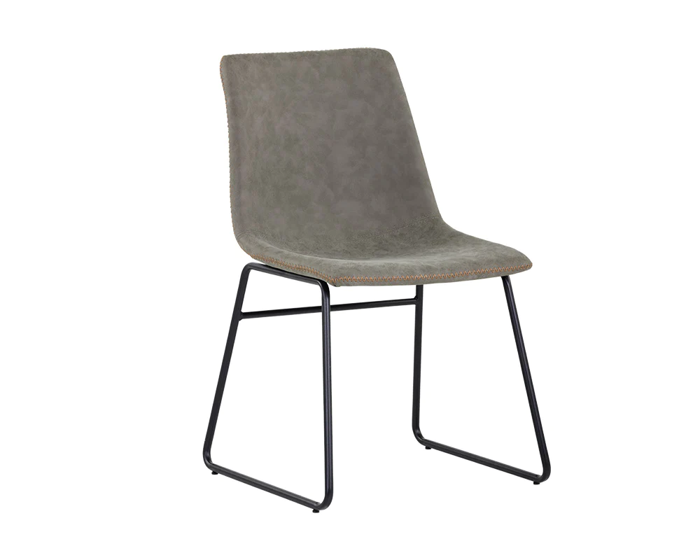 cal dining chair antique grey