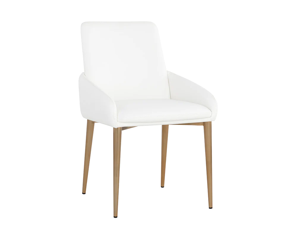 carlo dining armchair gold