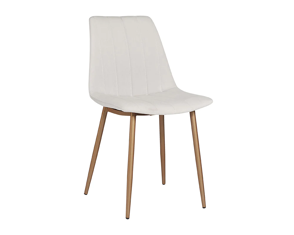 drew dining chair champagne gold antonio linen