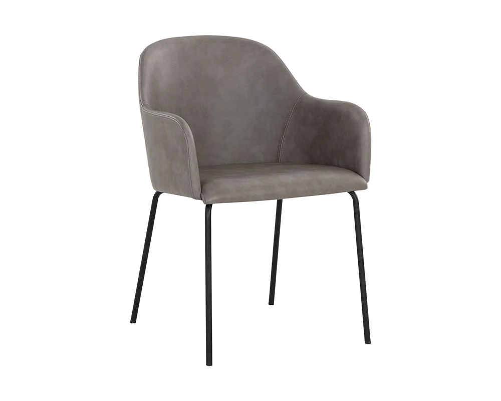 hensley dining armchair dawn grey