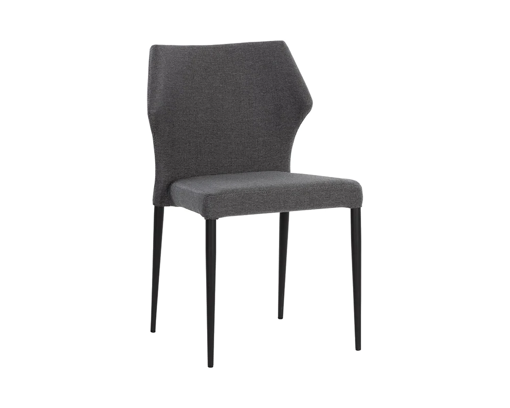 james stackable dining chair city grey