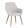 jayna dining armchair champagne gold