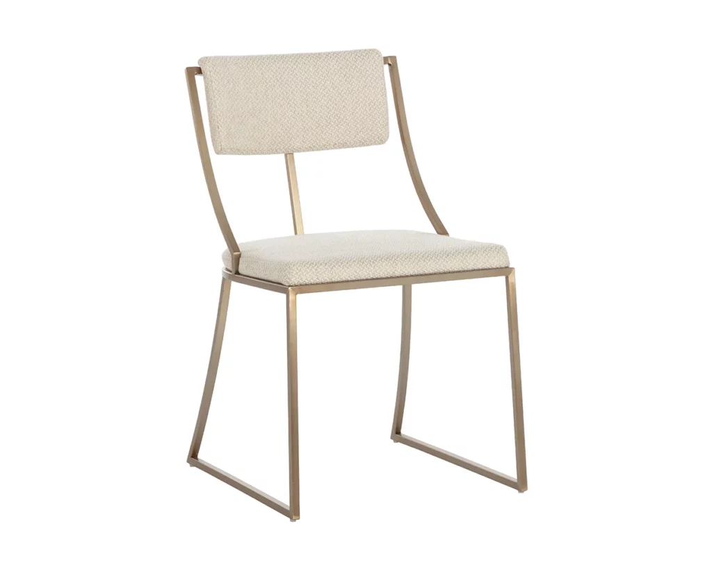 makena dining chair monument oatmeal