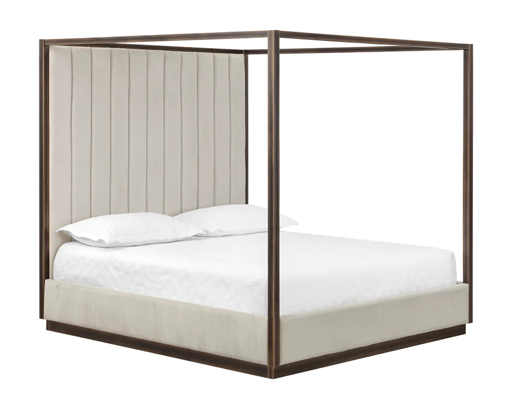 casette canopy bed piccolo prosecco king