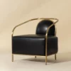 Cicero Lounge Chair - Cantina Black